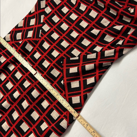 Diane von Furstenberg Hutong Wool Blend Dress Size 12 - Picture 6 of 10